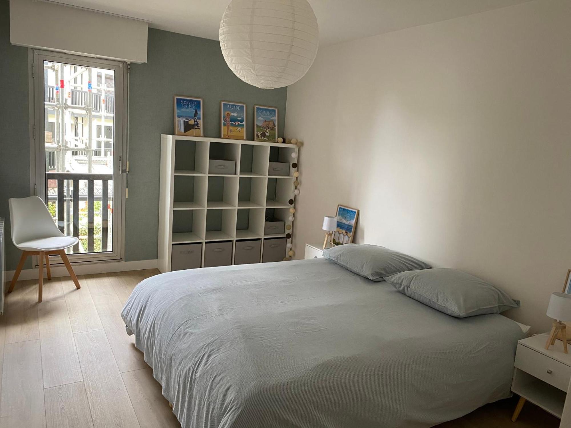 Appartement 65M2 Avec Balcon Vues Partielles Mer A 150M De La Plage Et Centre, Wifi Et Parking Prive Blonville-sur-Mer Exteriör bild